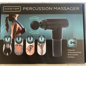 Master Percussion Cordless Massager (Myofacial Physiotherapy Device)